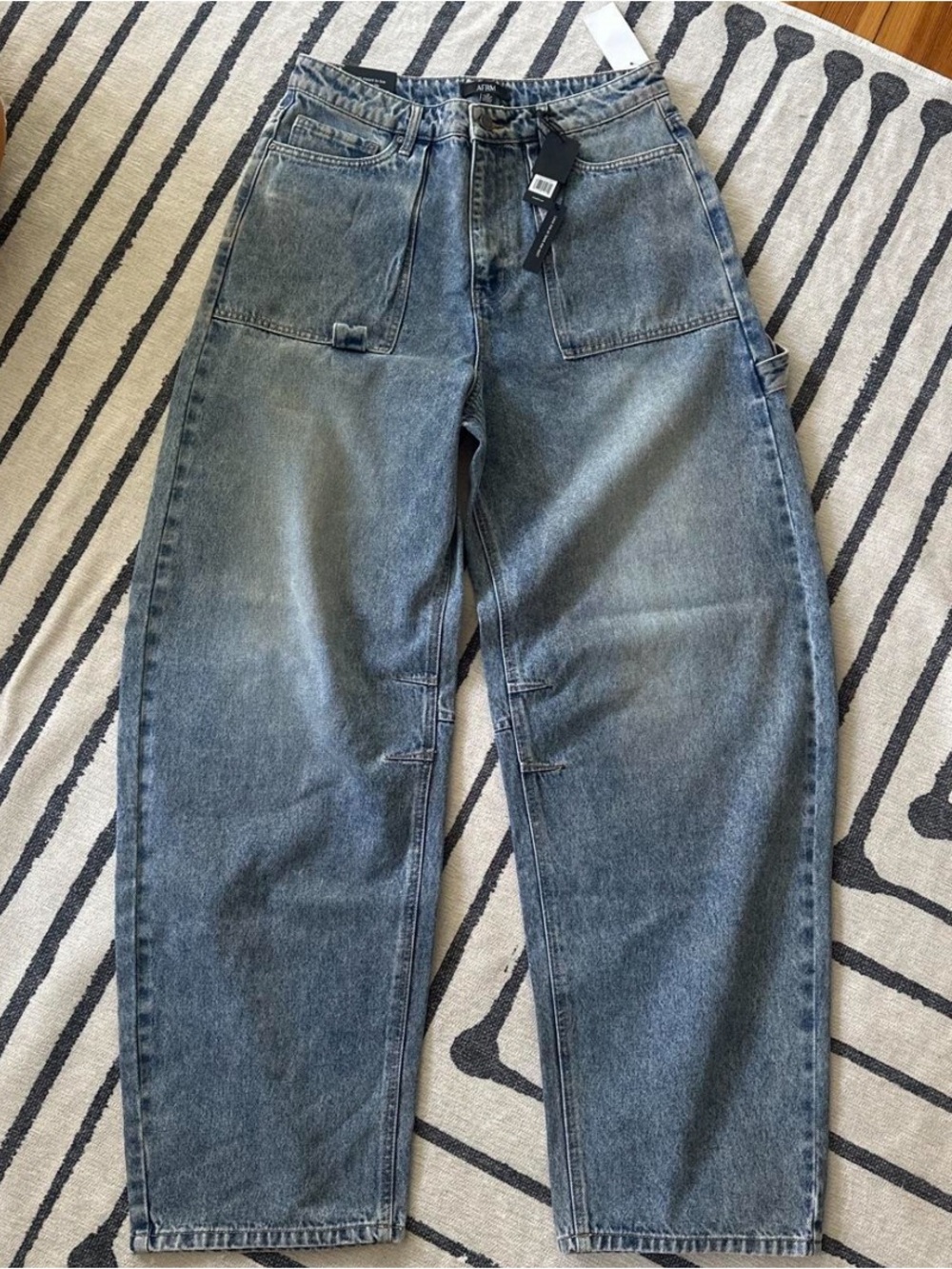 NWOT AFRM Rhett High Rise Carpenter Barrel Jeans